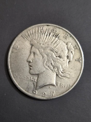 1927-S Peace Silver Dollar Very Fine