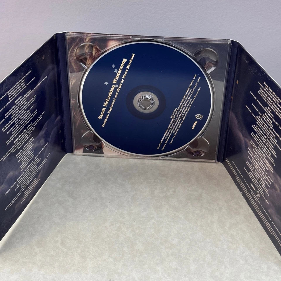 Sarah McLachlan: Wintersong (CD Album, Arista 2006) Folk Pop - Image 3 of 4