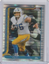 2025 TOPPS CHROME FOOTBALL JOE ALT PULSAR REFRACTOR #157