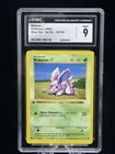 Nidoran #55 1st Edition Base Set 1999 Pokémon Game CGC 9 🍃