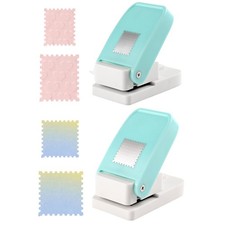 Postage Stamp Punch Lever Action Craft Punch for Paper Crafting Scrapbooking