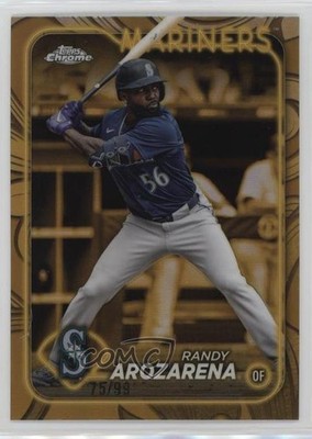 2024 Topps Gilded Collection 75/99 Randy Arozarena #13 1c3k