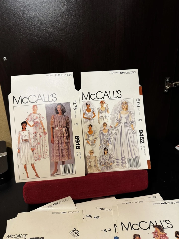 Vintage McCall's Pattern Envelopes Unused 80’s Ephemera Collectors Historians - Image 3 of 4