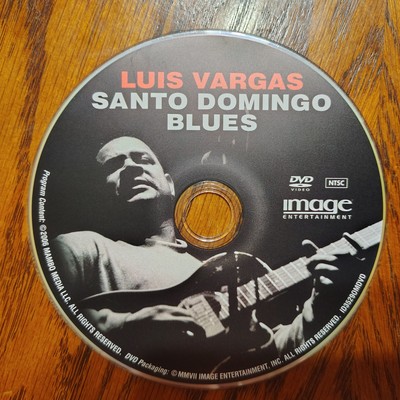 *DISC ONLY* Luis Vargas: Santo Domingo Blues (RARE OOP) DVD -BUY 1 GET 9 FREE