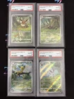 2025 Pokemon TCG Chinese Exclusive Gem Vol. 2 CBB2C Eevee (4)Pcs Set #2 PSA 10