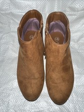 Cat Jack Brown suede girl boots