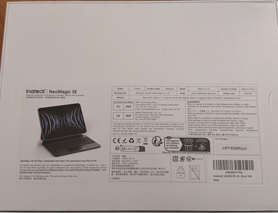 Inateck Magnetische Tastatur Hülle für iPad 10. Generation 10,9 Zoll / 11. NEOMAGIC