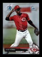 2017 Bowman Chrome Draft Refractor Jeter Downs #BDC-6 Cincinnati Reds 1st
