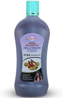 Ayur Kräutershampoo Amla & Shikakai mit Reetha -1000 ML