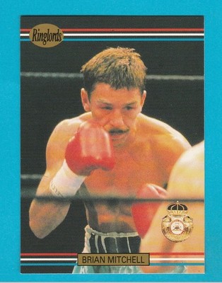 BOXEN - RINGLORDS PER FAX-PAX - KARTENNR. 36 - Brian Mitchell - 1991