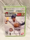 Major League Baseball 2k10 XBOX 360 Evan Longoria Original sealed Brand New