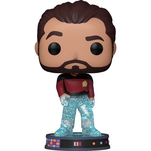 Figura Funko Pop Plus Star Trek: William T Riker (Teleporting) #1688 + Protector - Imagen 1 de 2