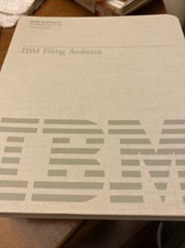 Sealed IBM Filing Assistant Manual Diskettes NOS
