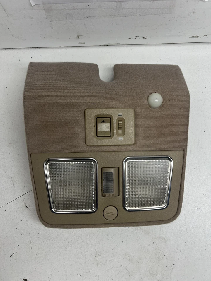 Jaguar XJ6 1986-1991 GENUINO SUPERIOR SOBRE LA CABEZA CÚPULA LÁMPARA INTERRUPTOR CONJUNTO OEM Foto 2 de 4