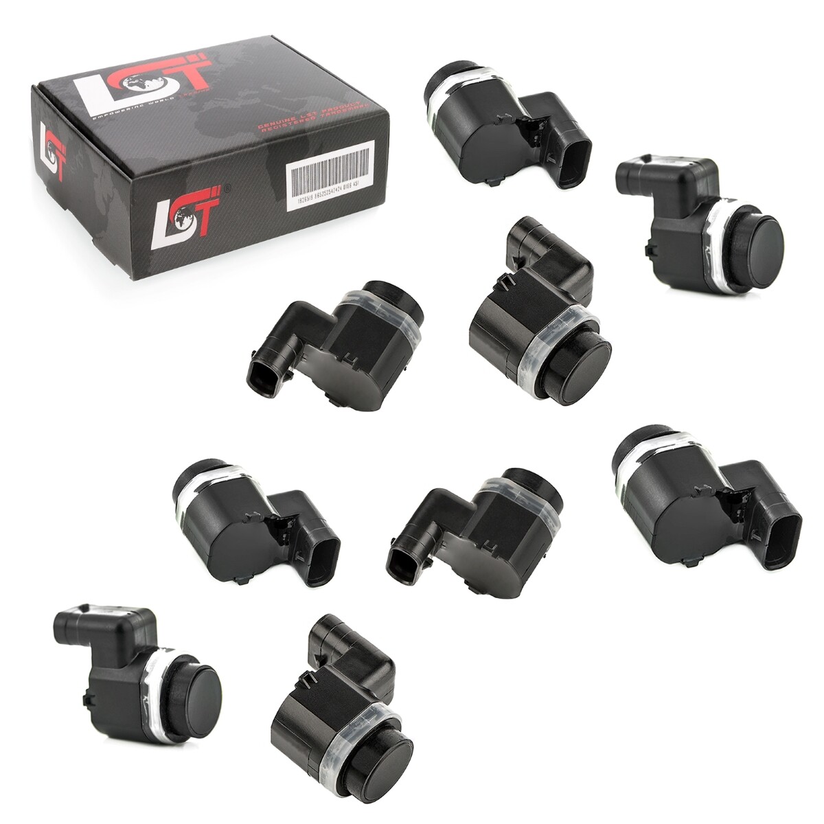 9x PDC Sensor Parking Aid Front Rear for BMW 7 Series F01 F02 F03 F04