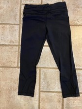 Lululemon Crop Leggings Size 4 black