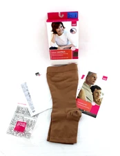 New JOBST Mediven Comfort Natural Compression Stockings Calf 15-20 mmHg Open Toe