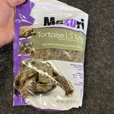 Mazuri Tortoise Diet 12 Ounce Low Starch High Fiber Complete Nutrition Pellets