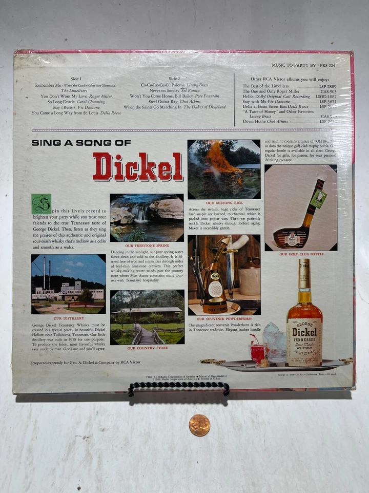 Music To Party By US LP 1966 RCA Victor PRS-224 Roger Miller Vic Damone Limelite - Image 2 of 2