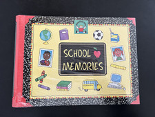 Lot of 2 New Sealed Vintage Style School Memories Book by Discovery Toys