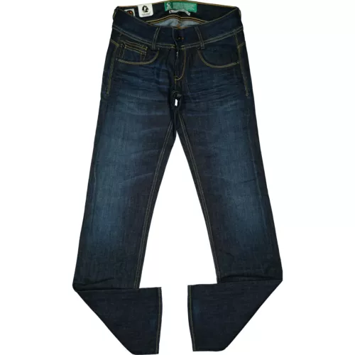 KUYICHI W28 L34 Jeans Hose blau Damen Joyce Stretch Bio Cotton Straight NEU 36