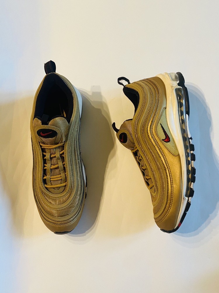 Nike Air Max 97 Metallic Gold Mens Size 10 2017 Release 884421-700