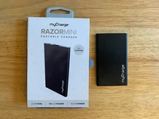 Mycharge Razor Mini Portable Power Bank Slim USB iPhone Android Charger