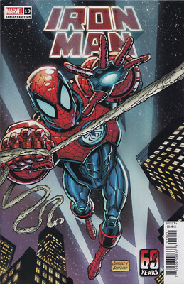 IRON MAN #19 (DAN JURGENS SPIDER-MAN VARIANT)(2022) COMIC BOOK