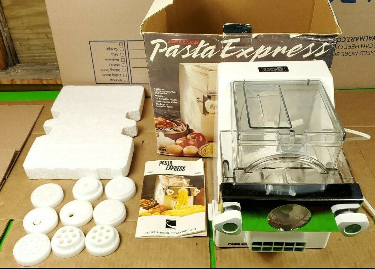 CTC Deluxe Pasta Express X3000 Electric Pasta Machine in Great