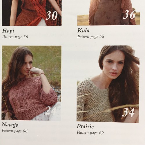 Rowan Summer Textures Ladies Vest Top Sweater Cardigan Light Knitting Patterns - Picture 8 of 12