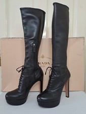 Prada Calzature Donna Boots, 39 EUR Colour Black Retails 2012 £925