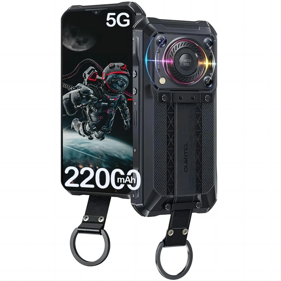 OUKITEL WP33 PRO Outdoor Handy 5G 22000mAh 24GB+256GB 6,6'' Outdoor Smartphone