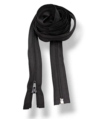 NDL Zelte Spirale Reißverschluss 5mm Plane Extra Lang Schwarz Ersatz Bis 220cm