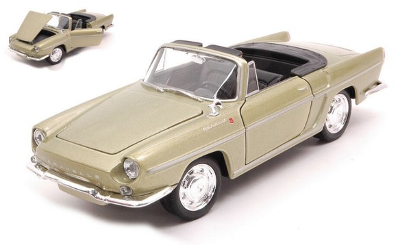 Welly 1/24 Renault Caravelle GrÜN Modellbau Statisches Modell Diecast-image
