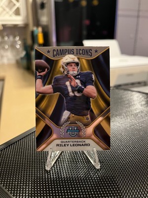 2024 Bowman Chrome U Campus Icons Riley Leonard #CI-5 Notre Dame