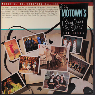 VARIOUS: never before released masters MOTOWN 12'' LP 33 RPM