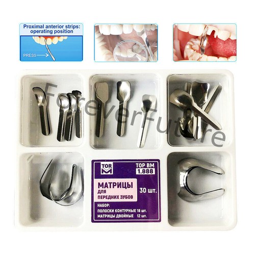 Dental Matrix Bands Anterior Proximal Strips Sectional Contoured Matrices TOP BM - Picture 29 of 32