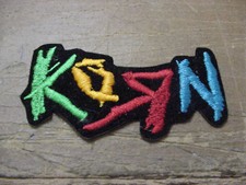 Set of 2 KORN  PATCH EMBROIDERED 90'S METAL-IRON ON PATCH - 3"