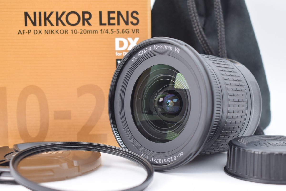 Nikon AF-P DX NIKKOR 10-20mm F/4.5-5.6 G VR Lens Japan [Near