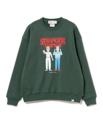 ASK availability First) BEAMS Stranger Things / Elemax Crewneck