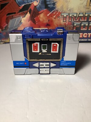 transformers g1 vintage Rub Soundwave Complete