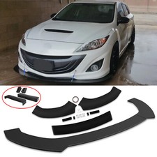 For Mazda Mazdaspeed 3 Hatchback Gloss Front Bumper Lip Splitter Spoiler Body For Mazda Mazdaspeed 3 Hatchback Gloss Front Bumper Lip Splitter Spoiler Body