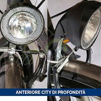 Scheinwerfer Vorderes RüCklicht Tiefe Licht FüR Dynamo Fahrrad City