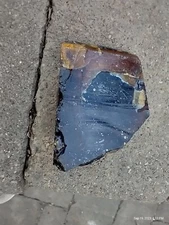 Glass crystal BROWN Fountains Landscape Decoration Garden Yard 190 Gr