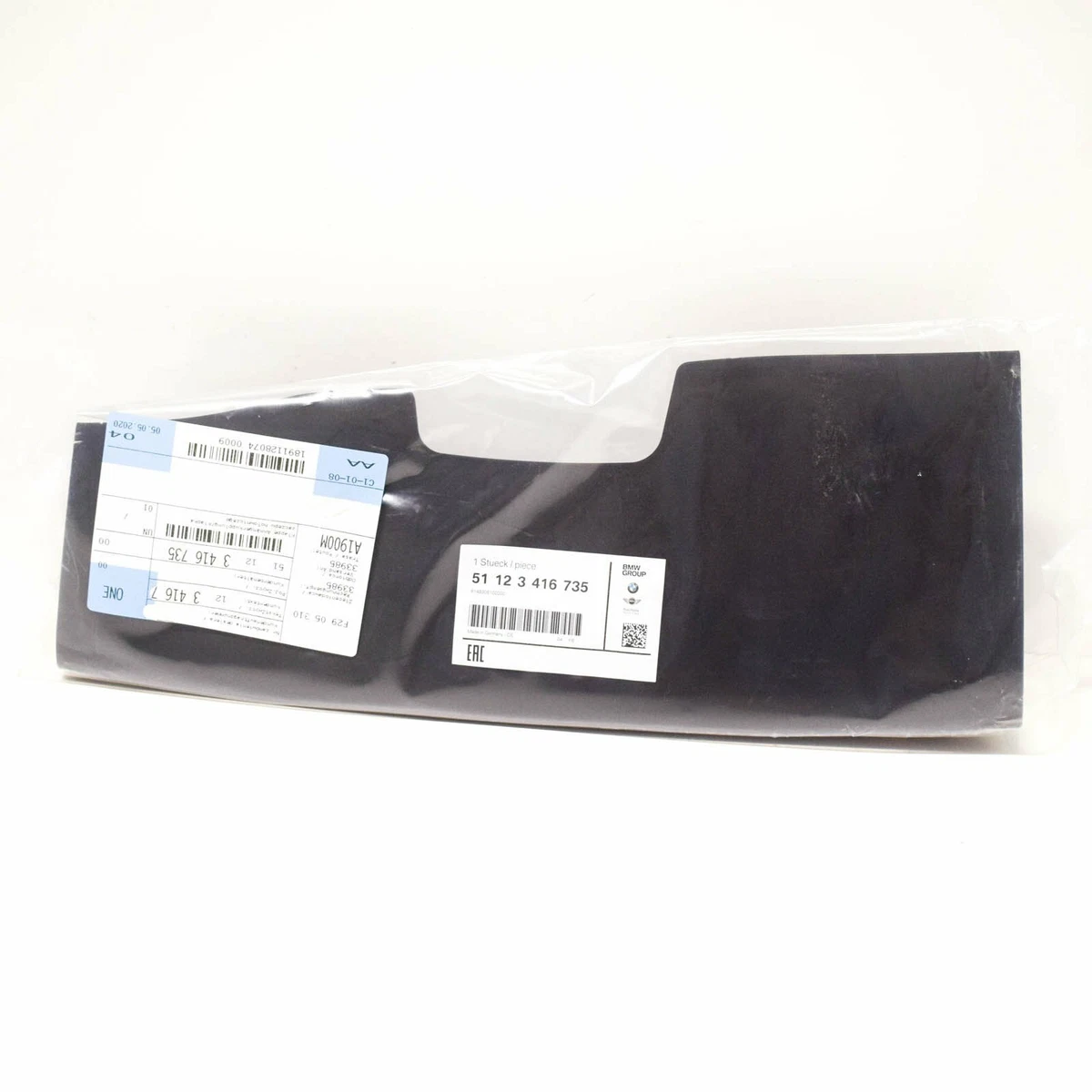 NEU BMW X3 E83 HECKSTOßSTANGE ABSCHLEPPHAKEN LOCHABDECKUNG  