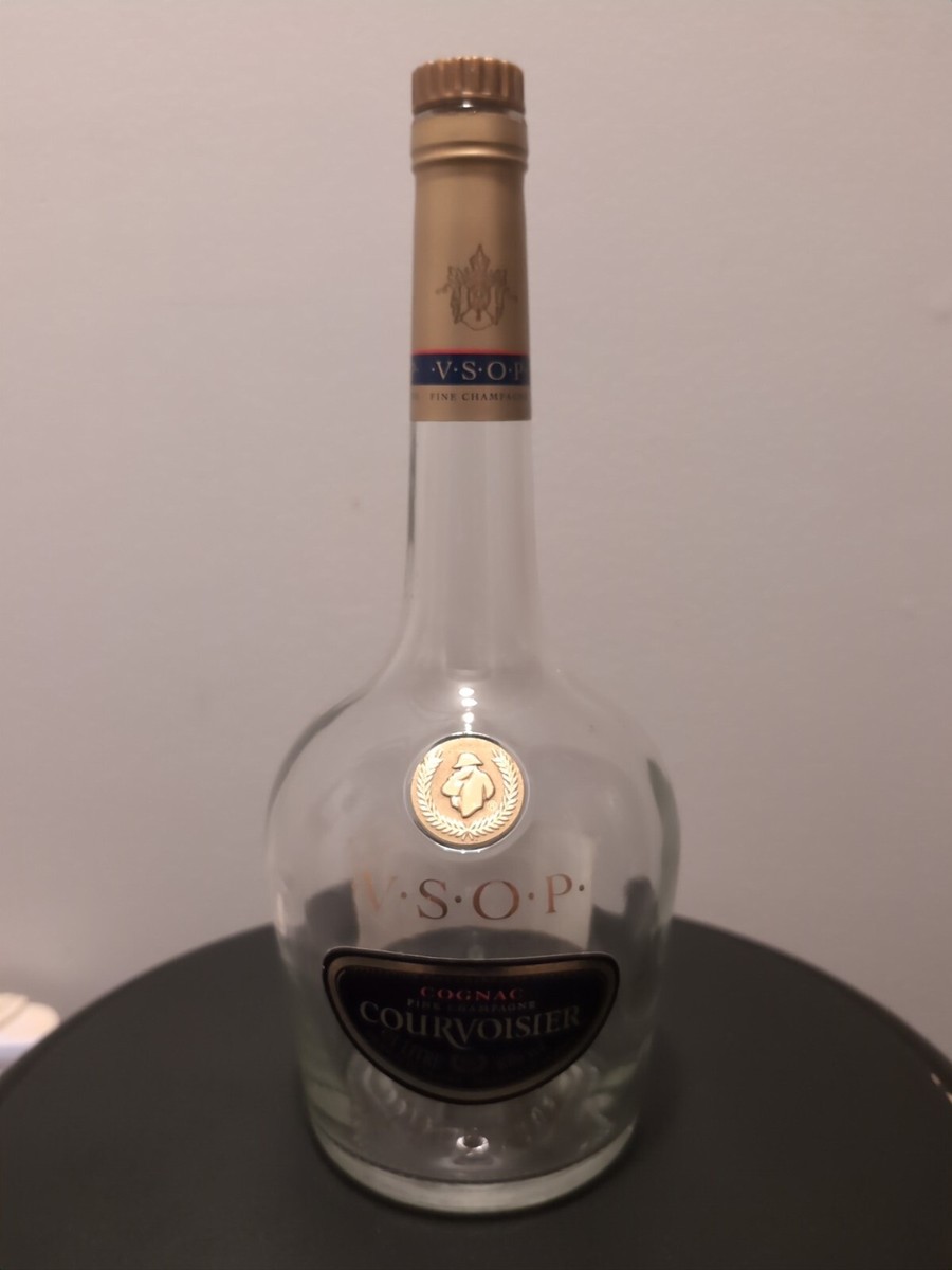 Courvoisier V.S.O.P Cognac-1 L Empty Bottle-Cognac de Napoleon