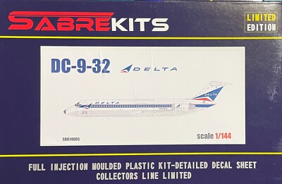 1/144 Classic Airliner : Douglas DC-9-32 [Delta Airlines] #14005 : SABREKITS