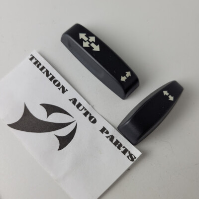 2007-2013 Volvo S80 Power Seat Driver Left Side Control Knobs Black OEM ...