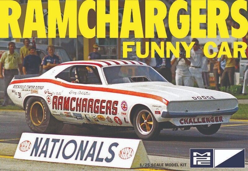 MPC-зарядные устройства Dodge Challenger Funny Car Model Kit