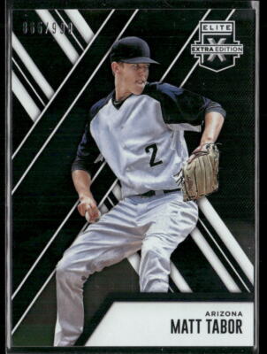 2017 Panini Elite Extra Edition Matt Tabor 82 SN Arizona Diamondbacks